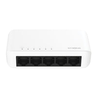 STRONG SW5000PUK 5-Port Gigabit Switch - Fanless Plastic Design STRONG SW5000PUK 5-Port Gigabit Switch - Fanless Plastic Design